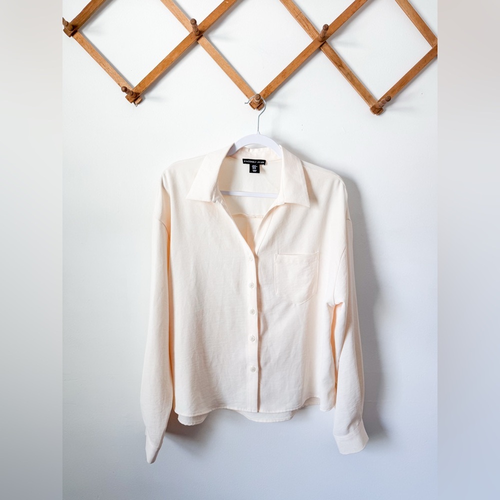 Sincerely Jules Button Up Top